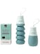 re.thynk Collapsible BPA-free, Sleek and Compact, Reusable Water Bottle with Leakproof Lid - 500ml, Azurite