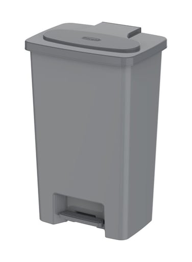 Step-On Waste Bin-Pearl Grey 50Liters