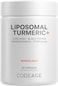 Codeage Fermented Turmeric Supplement, Extra Strength Curcumin Infused with Organic Essential Oil and Digestive Bitters, Joint and Heart Health, 90 Capsules