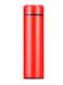 Temperature Display Water Bottle Red/Black