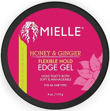 Mielle Organics Honey &amp; Ginger Flexible Hold Edge Gel, 4 Ounces