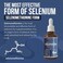 Triquetra Health Selenium - 200 mcg, Selenomethionine Form, 300 Servings - Vegan, Glass Bottle, Yeast Free - Sublingual Liquid Concentrate - Antioxidant, Supports Immunity, Thyroid (2 oz.)