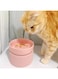 HappyCat Ceramic Elevated Bowl: Anti-Spill Design, Detachable Base for Easy Cleaning - Stylish, Functional, and Purr-fect for Feline Friends (pink, Single)