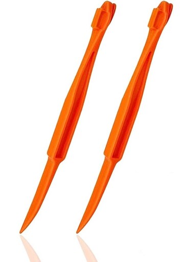 Peeler tools Plastic Orange Peeler Citrus Remover Easy Open Citrus Lemon Citrus Peel Cutter Vegetable Slicer Fruit Tools Kitchen Gadgets (Orange 2 Pack)
