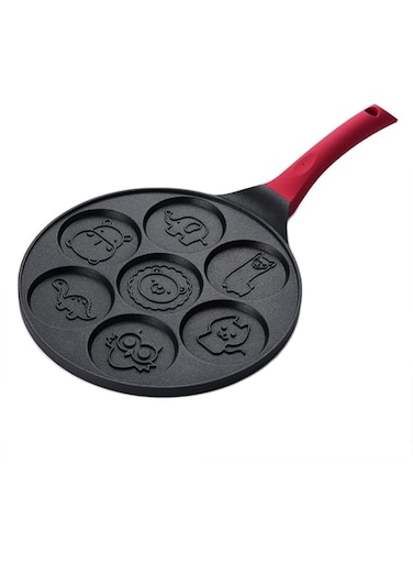 Bobique Griddle Pancake Maker Pan With 7 Animal Shapes