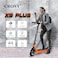 Crony X9 Plus Electric Scooter With High Power 500W Motor, 15.6Ah Battery, 45-60Km/H Speed, 35-65Km Range, 120Kg Load Capacity, Aluminum Alloy Frame, Orange
