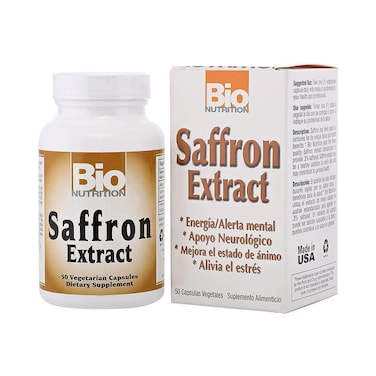 Bio Nutrition Saffron Extract, 50  Veggie Capsules