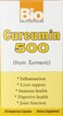 Bio Nutrition Curcumin 500 Mg Form Turmeric, For Inflammation, Liver Support, Immune Health Support, Digestive Health, Joint Function, 50 Capsules