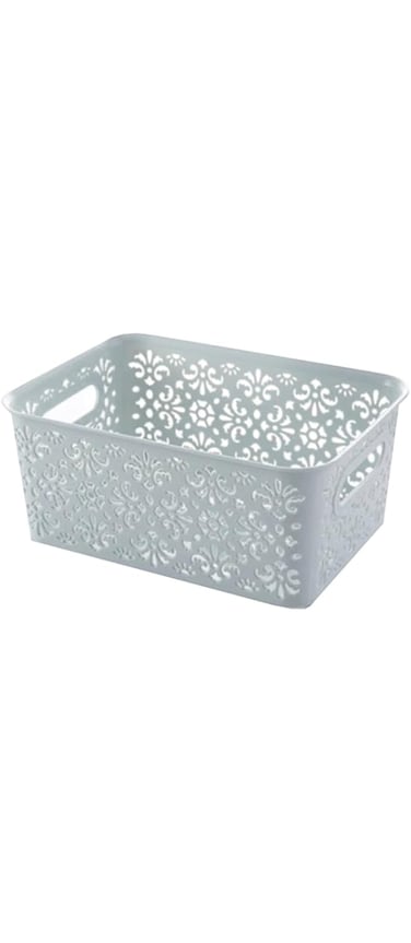Fitto Kitchen Storage Box - Stackable, BPA-Free Food Containers for Pantry, Dry Goods, and Snacks - Ideal for Organizing Cabinets &amp; Countertops - Clear, Space-Saving Design, Medium
