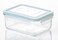 Rectangular Glass Food Storage Container 1100ml Airtight BPA Free Microwave Safe