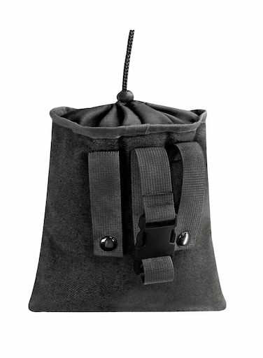 Canvas Bag, Black Collapsible Foraging Pouch, Garden Vegetable Storage Pouch Canvas Fruit Picking Bag, Mushroom Foraging Belt Bag for Outdoor Camping Hiking Hunting Travel Beachcombing