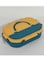4 Compartments Lunch Box Insulated Bento Box 1300 ml Size Food Container Leakproof for Kids and Adults Including Reusable Stainless Steel Cutleries with Storage Slot Microwave Safe Lunch Box