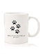 Premium Quality Two Sided Printed Coffee Mug Tea Cup For Home Office, Kids Men Women paw print