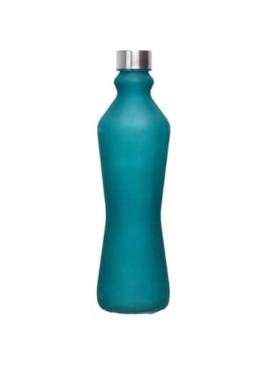 Allking Glass Bottle with Lid, Ecofriendly Natural BPA Free, Re usable Refillable Watter Bottle for Water, Juice, and Beverages, Dishwasher Safe, Ideal for Indoor &amp; Outdoor use