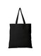 M-Aimee Canvas Craft Tote Bags - 6 Pack 13"x10" Fabric Blank Tote Bags, Natural Cotton for DIY Crafts, Gift Bag and Wedding, Birthday, Shopping, or Reusable Grocery Bag (Black)