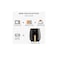 Silvercrest 6L Digital Air Fryer &ndash; Smart Touch Panel, 8 Preset Programs, 2400W/1400W
