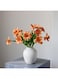 Artificial Tulip Flowers, 3-Piece Silk Bouquet, Bright Colours for Home Decor, Wedding, Living Room