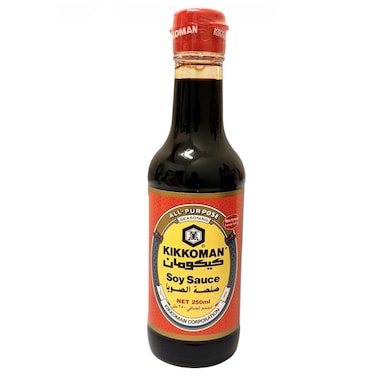 Kikkoman Naturally Brewed Soy Sauce, 250ml