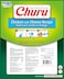 Inaba Dog Churu Chicken With Cheese Recipe 8 PCs/Pack (Pack of 6)
