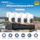 CRONY NVS004-WIFI-5MP 4CH XVR Kit Motion detection Full-color night vision 2-way audio
