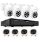 CRONY NVS004-WIFI-5MP 4CH XVR Kit Motion detection Full-color night vision 2-way audio
