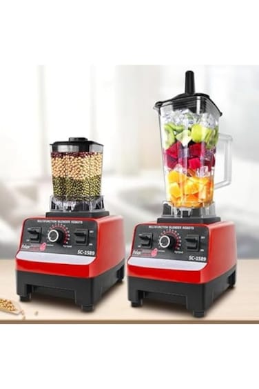 Blender Juicer Smoothie Maker - Heavy Duty Mixer Grinder Stainless Steel Blades - 2.5L Jar, 4500w, I