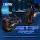 Crony T2 1500W Electric Scooter High Speed, 45-70KM/H Speed, 45-55KM Range, 120 KG Max Load, Dual Disc Brakes, Front/Rear Suspension, LED Display, Bluetooth APP Connect, Full LED Lighting System