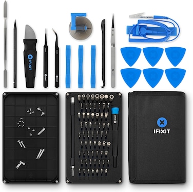 iFixit Pro Tech Toolkit - Professional Electronics Repair Kit with 64-Bit Driver Set