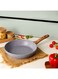 24cm Essential Frypan Strong Aluminum Body with Granite Coating and Heat Resistant Wooden Finish Bakelite Handle