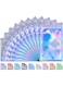 SWIUKPHE 100 PCS Smell Proof Bag, Holographic Bags Packaging Bags for Small Business, Foil Freshies Bags for Food Storage, Sample Bags Resealable Bags for Eyelash, Jewelry, 3.9in*2.4in