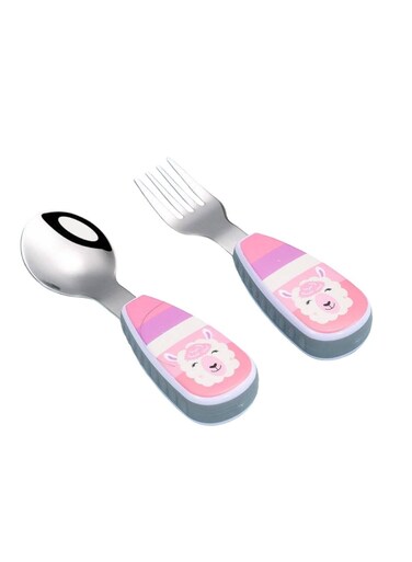 Kiddo Sheep Kid's Spoon &amp; Fork Cutlery Set with Case