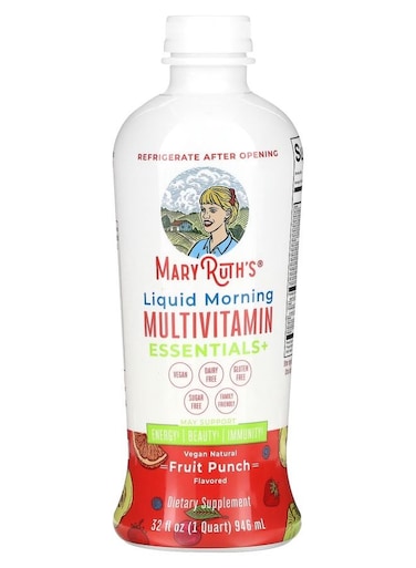 Liquid Morning Multivitamin Essentials+ - Fruit Punch (32 oz)