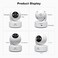 CRONY SH064 Indoor Security Camera 8MP WiFi Surveillance Camera with Two Way Audio Night Vision Human Tracking 5G Dual Band Wireless Baby Monitor
