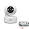 CRONY SH064 Indoor Security Camera 8MP WiFi Surveillance Camera with Two Way Audio Night Vision Human Tracking 5G Dual Band Wireless Baby Monitor

