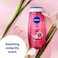 NIVEA Shower Gel Body Wash Waterlily &amp; Oil with Caring Oil Pearls and Waterlily Scent 250ml