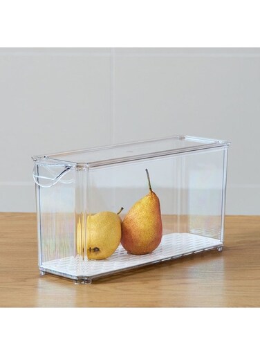 Box Sistematico Stackable Fridge Organizer with Drainage Tray 4200 ml