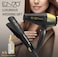 PrecisionWare Enzo Professional EN-3960 Ionic Hair Dryer + Tourmaline Straightener + 4 Nourishing Hair Serums, Professional Styling Kit, Gift Box Included - Intl Version