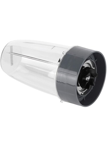 Jiawu Blender Cup and Blade Replacement, 24Oz Cup and Extractor Blade Replacement Parts, Professional Blender Accessories Compatible with 600W/900W Blenders, Easy to Install