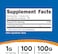 Nutricost L-Carnitine Tartrate Powder (100grams) - 1 Gram Per Serving; 100 Servings