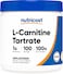 Nutricost L-Carnitine Tartrate Powder (100grams) - 1 Gram Per Serving; 100 Servings