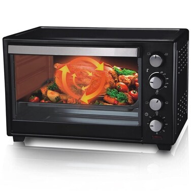 55L Electric Toaster Oven with Rotisserie, Multi-Function Baking &amp; Roasting Oven