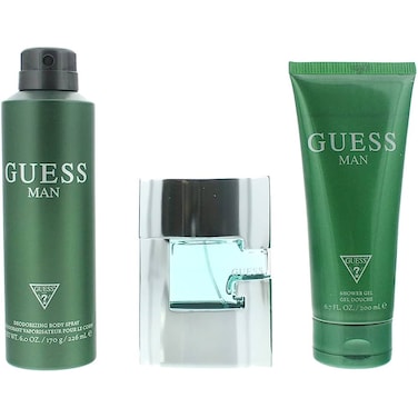 Guess Green (M) Set Edt 75ml + Sg 200ml + Body Spray 226ml