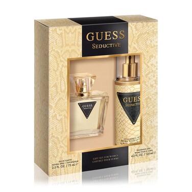GUESSSeductive Women/Femme Eau de Toilette 2 Piece Gift Set - Perfume Spray 2.5 Fl. Oz. &amp; Fragrance Mist 4.2 Fl. Oz.