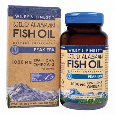 Wileys Finest Peak Epa Softgel, 60 Tablets