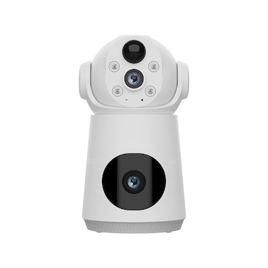 CRONY VQS003WIFI 4MP Wireless Security Camera Indoor Battery Powered WiFi Camera with Motion Detection Night Vision Two Way Audio Home Surveillance
