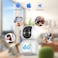 CRONY VQ001-4G 4G Wireless Security Camera Outdoor Indoor with PIR Motion Detection Night Vision Two Way Audio 1296P HD Surveillance Camera for Home Security
