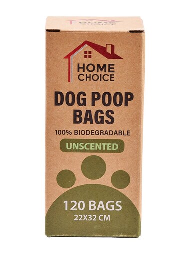 CHOICE 120-Count Thick Dog Poop Bags   Leak Proof, Biodegradable &amp; Compostable