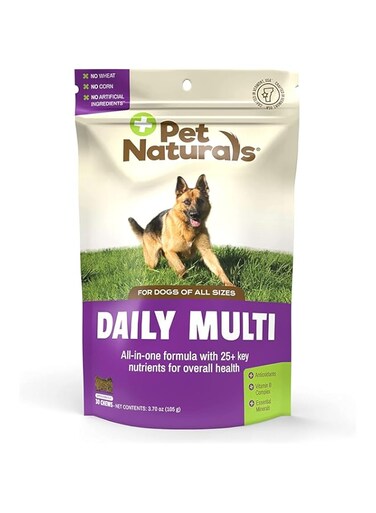Pet Naturals of Vermont 30 Chewable Daily Multi Vitamins for Dogs