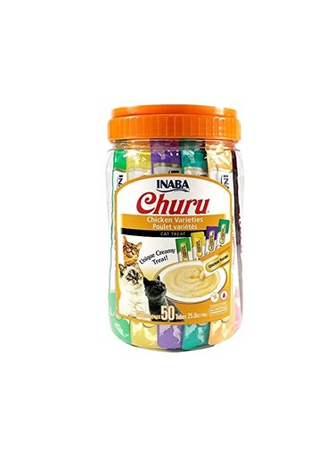 حلوى تشورو للقطط، 50 قطعة