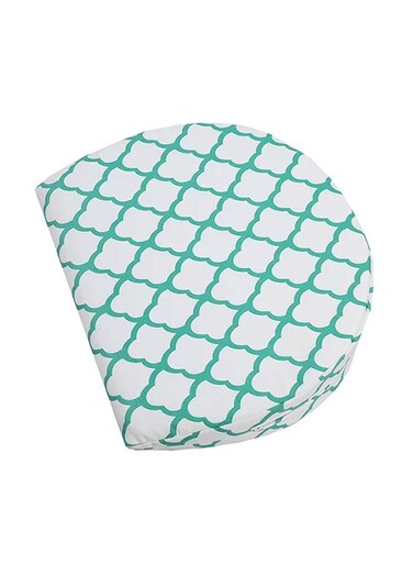 Pregnancy 1 Pack Pillow Wedge For Sleeping belly Support, Maternity Wedge Pillow White Green